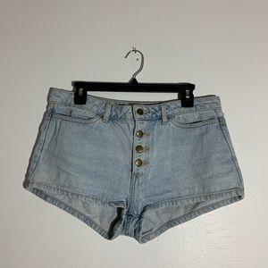 American Apparel Button Fly Shorts